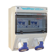 Walther Werke - CEE-Steckdosen-Kombination (IEC 60309) Steckdosekombination 6924912 Kunststoff, 25A