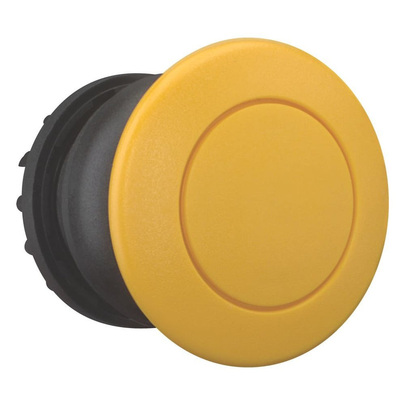 Eaton - Frontelement für Pilztaster Pilzdrucktaste M22S-DRP-Y gelb,rast.,blanko