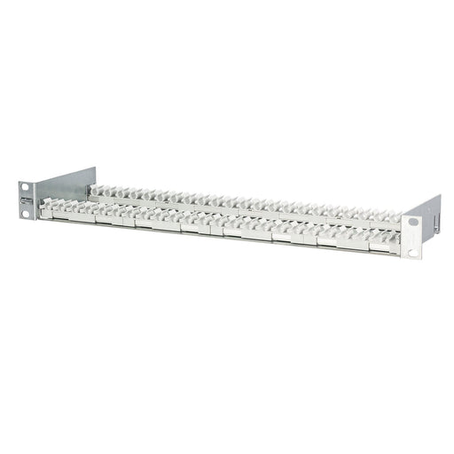 Metz Connect - Frontpanel/Patchpanel leer (Schaltschrank) 19Z Träger 1HE 130863T101E f.24 Kabelverbinder