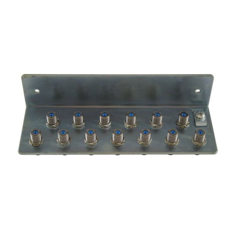 Televes - Zubehör/Ersatzteile für Erdung und Blitzschutz Erdungswinkel 13-fach ERD13N für 13 HF-Kabel  − 1 Stück