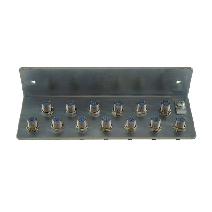 Televes - Zubehör/Ersatzteile für Erdung und Blitzschutz Erdungswinkel 13-fach ERD13N für 13 HF-Kabel  − 1 Stück
