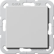 Gira - Installationsschalter Wippschalter BS 20 AX 2836015 aus 2-p Syst.55 Grau