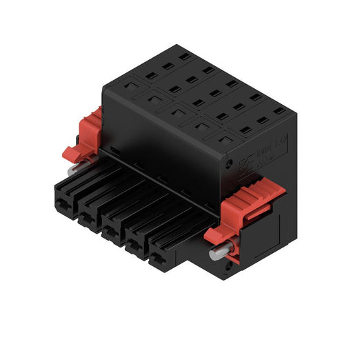 Weidmüller - Kabelsteckverbinder für Leiterplattensteckverbinder Verbinder 7.62mm BVDF 7.62#2720510000 − 18 Stück