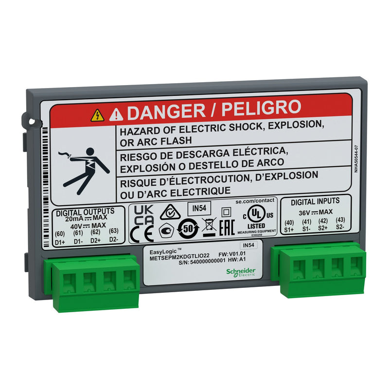 Schneider Electric - SPS-Digitales Ein-/Ausgangs-Modul E/A-Modul METSEPM2KDGTLIO22 Digital,2Eing/2Ausg