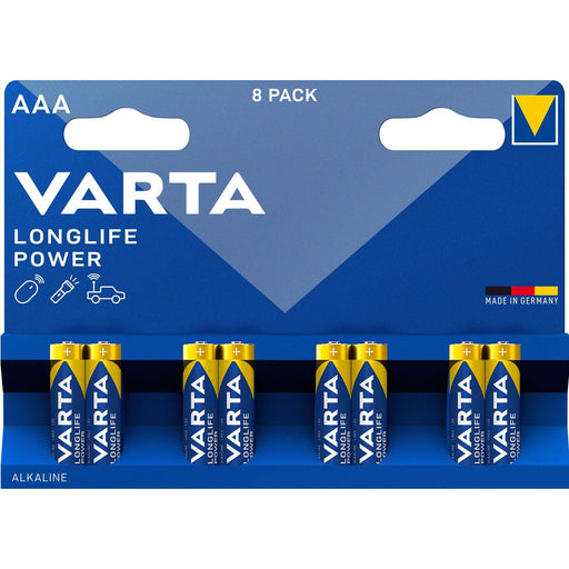 Varta Cons.Varta - Batterie Longl.Power AAA 4903 Bli.8 Micro, R3, Al-Mn