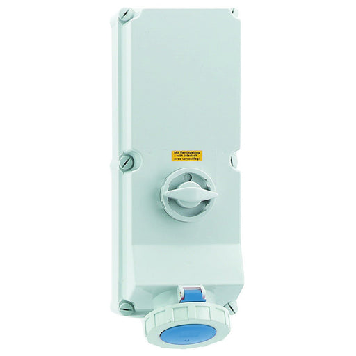 Bals Elektrotech - CEE-Steckdose abschaltbar, abgesichert (IEC 60309) Wandsteckdose abschaltbar 16930 verriegelt 125A 4p