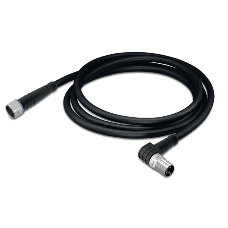 WAGO - Konfektioniertes Sensor-Aktor-Kabel Sensor-/Aktorleitung M8Bu. 756-5202/030-010 axial,M8-St., wink. − 1 Stück