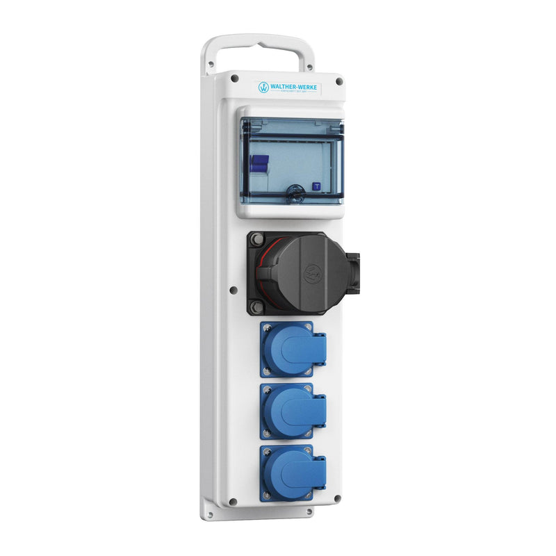 Walther Werke - CEE-Steckdosen-Kombination (IEC 60309) Steckdosenleiste 6510101N