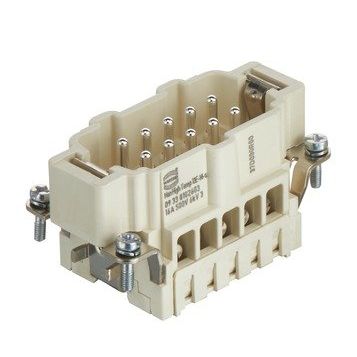 Harting - Kontakteinsatz für Rechtecksteckverbinder Steckverbinder-Einsatz 09338102603 HanHigh T10E-s Stift