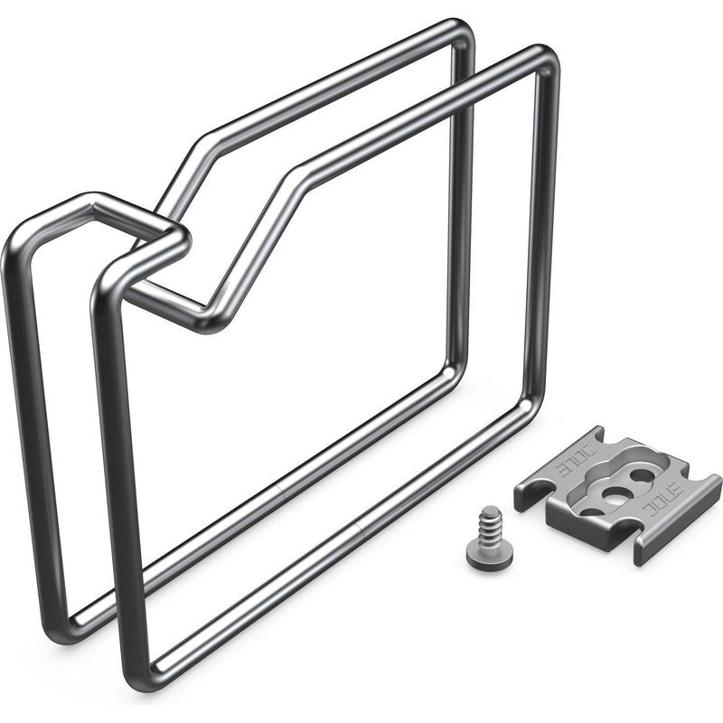 Enoc - Kabelführung für Gehäuse/Schränke Kabelführungsring KBM 02 (VE10) 26x125x88 chrom