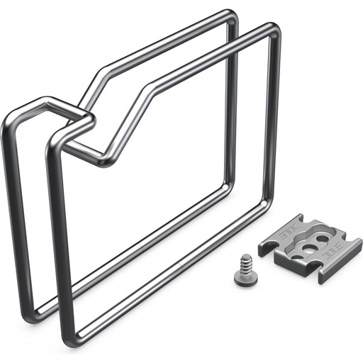 Enoc - Kabelführung für Gehäuse/Schränke Kabelführungsring KBM 02 (VE10) 26x125x88 chrom