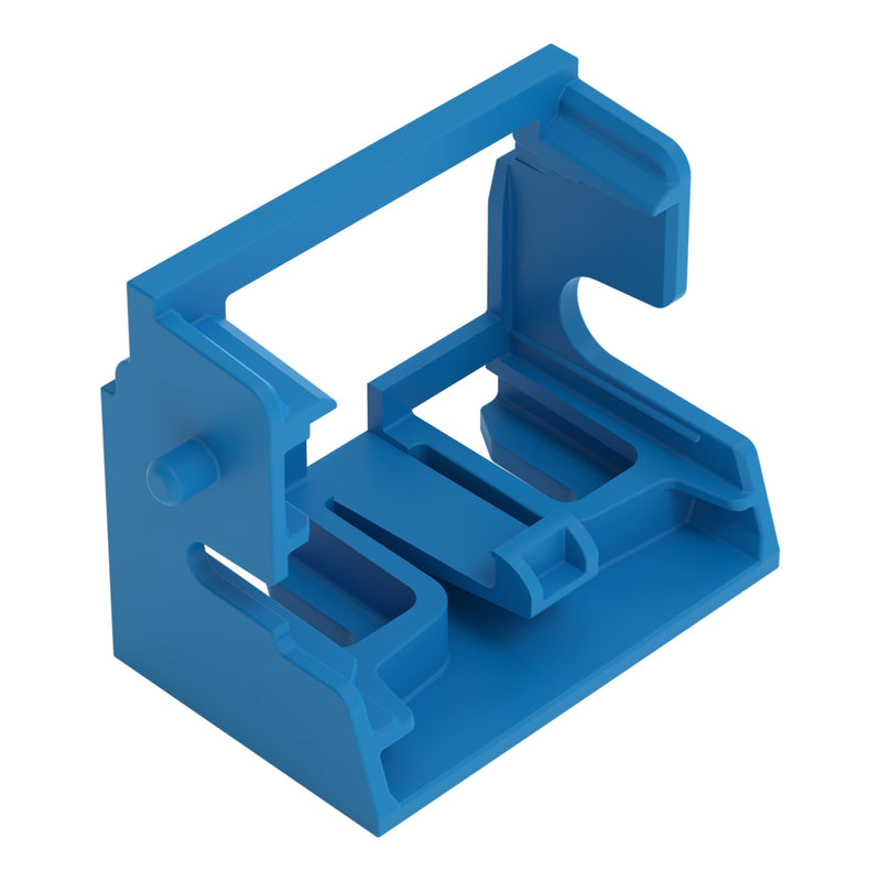 WAGO - Zubehör/Ersatzteile für Klemmen Befestigungsadapter 221-519/002-006 4qmm, blau − 10 Stück