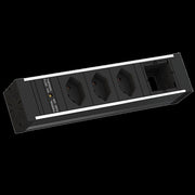 Bachmann - Mehrfachsteckdose Steckdoseneinheit VENID 936.015 3xCH T13 1xCM 0,2m G