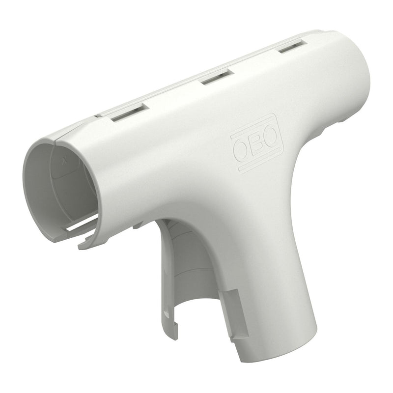 OBO Bettermann - T-Stück/Kreuzstück für Installationsrohr Quick-Pipe-T-Stück 3000 TMS M25 RW − 5 Stück