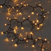 Hellum - Festbeleuchtung LED-AppClusterlichterkette 578195 warm-weiß