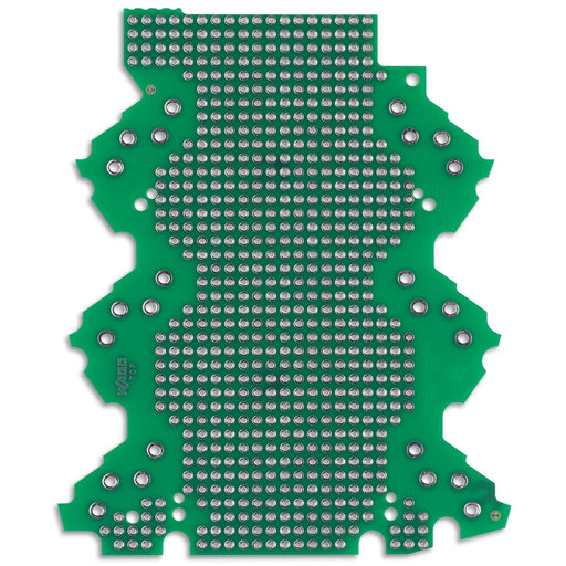 WAGO - Elektronik-Leergehäuse Lochrasterplatine 2857-193/3140-000 3-3-Anschlussebenen − 5 Stück