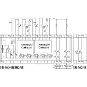 Schmersal - Gerät zur Überwachung von sicherheitsgerichteten Stromkreisen Signalauswertung SRB402NE 230V