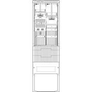 ABN - Zähler-Komplettschrank Straßenbeleuchtung SB205ZL1510 Säule 1 ZP TSG 5pol
