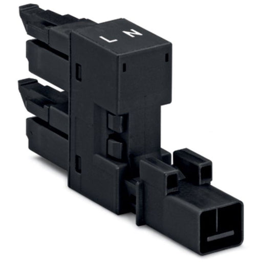 WAGO - Kompaktverteiler für steckbare Gebäudeinstallation H-Verteiler 890-1634 2p.,sw − 50 Stück