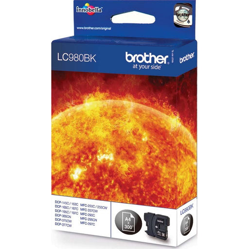 Brother - Verbrauchsmaterial für Telefax/Drucker/MFC Tintenpatrone LC-980BK sw