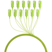 EFB-Elektronik - LWL-Pigtail LWL Faserpigtail SC O3685.2OM5 OM5 2m limegreen