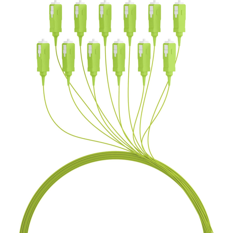 EFB-Elektronik - LWL-Pigtail LWL Faserpigtail SC O3685.2OM5 OM5 2m limegreen