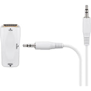 Goobay - Kommunikationstechnik-Adapter HDMI-/VGA-Adapter 44794 Bu(TypA)/VGABu