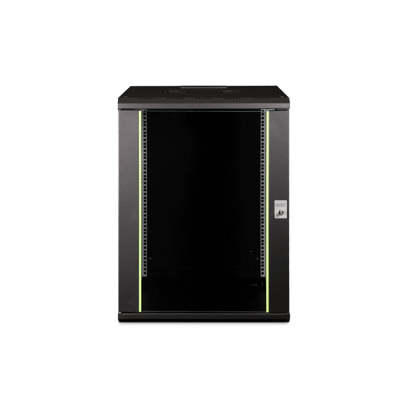 DIGITUS - Netzwerk-/Serverschrank Wandgehäuse Unique Serie DN-19 16U-6/6-SW 600x600mm (BxT)