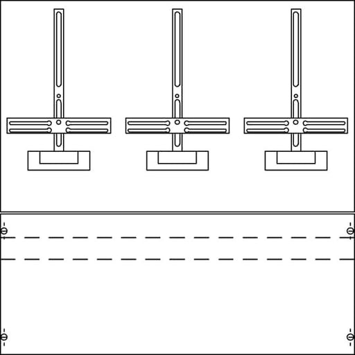 Striebel&John - Zählertafel Komplettfeld KF140SB
