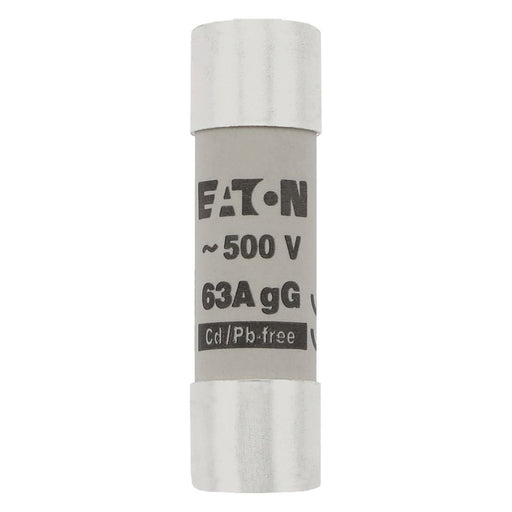 Eaton - Zylindrische Sicherung Sicherungseinsatz Nieders. 63A 500V 1#C14G63 63A AC 500V 80kA − 10 Stück