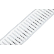 WAGO - Kabelmarkierungssystem Leitermarkierer 211-821 23x4mm 2500stk/Rolle