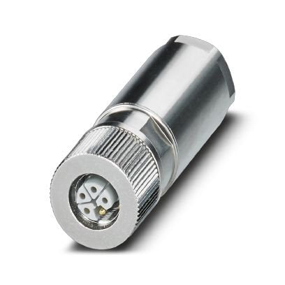 Phoenix Contact - Rundsteckverbinder, feldkonfektionierbar (Industriesteckverbinder) Power-Steckverbinder SACC-M12FSL-4FEPL-CL − 1 Stück