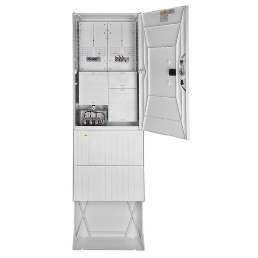 GSAB Elektrotechnik - Zähler-Komplettschrank Zählersäule 04.00.1P21V2 N-ergie, 2 Zähler