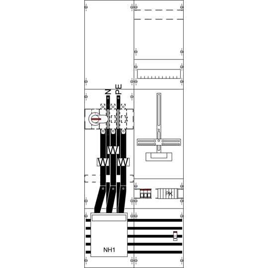Striebel&John - Zählerfeld Mess- u. Wandlerfeld KA4275 kpl. BH5