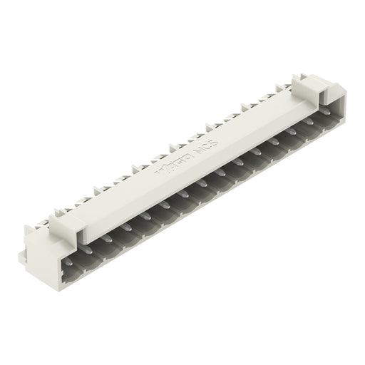 WAGO - Leiterplattensteckverbinder THT-Stiftleiste Lötstift 721-445/001-000 1,0x1,0,abgew.,lgr − 50 Stück