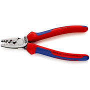 Knipex - Presswerkzeug Kabelschuhe/Verbinder, Aderendhülsen, Schirmanschluss Crimpzange 97 72 180 180mm