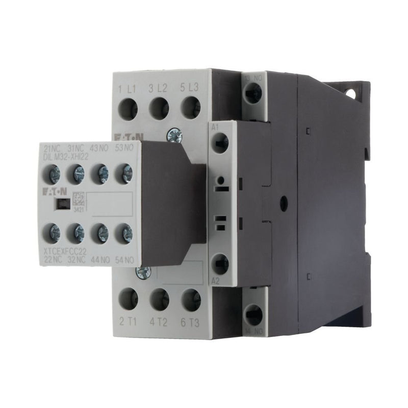 Eaton - Leistungsschütz zum Schalten von Wechselstrom Leistungsschütz DILM32-32(RDC24) 3S2Ö 15kW/400V,DC