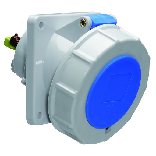 Bals Elektrotech - CEE-Anbausteckdose (IEC 60309) Anbausteckdose geneigt 32A 12847 4p 230V 9h IP67