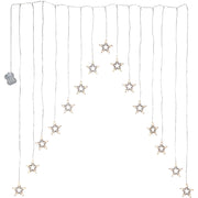 Star Trading - Festbeleuchtung LED-Lichtervorhang 729-42 − 8 Stück