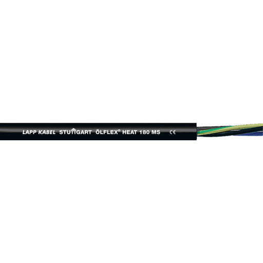Lapp Kabel&Leitung - Energiekabel < 1 kV, für ortsveränderlichen Einsatz ÖLFLEX HEAT 180 MS 5G2,5 00466313/100 − 100 Meter