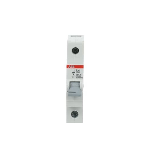 ABB Stotz S&J - Schalter für Reiheneinbau Trennschalter E201/125G Schaltgriff grau