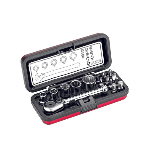 Cimco Werkzeuge - Bit-Set Steckschlüssel-Bit-Box 113156 16-tlg