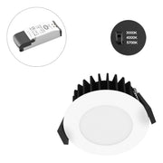 EVN Lichttechnik - Downlight/Strahler/Flutlicht LED-Spot 230V dim. IP54 L54N100125 3000-5700K ws