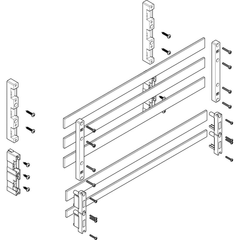 ABN - Verteilerfeld für Installationsverteiler Sammelschienen-Modul MTSC23745 tief 2FB/3RE