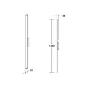 Brumberg Leuchten - Decken-/Wandleuchte LED-Wandleuchte 60042103 3000K, graphit