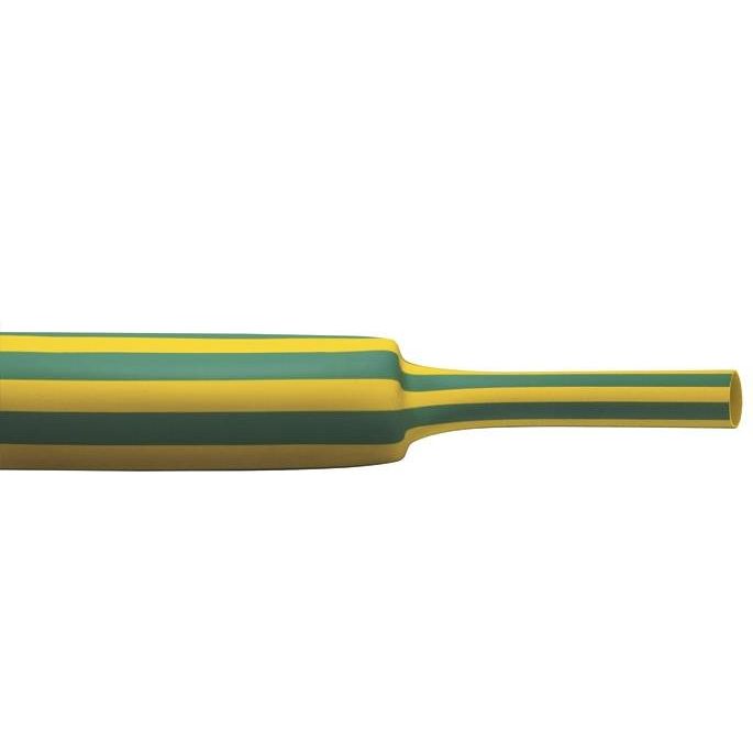 Cellpack - Schrumpfschlauch Warmschrumpfschlauch SR1F/4.8-2.4/GNYE/1m Schrumpfrate 2 : 1 − 10 Stück