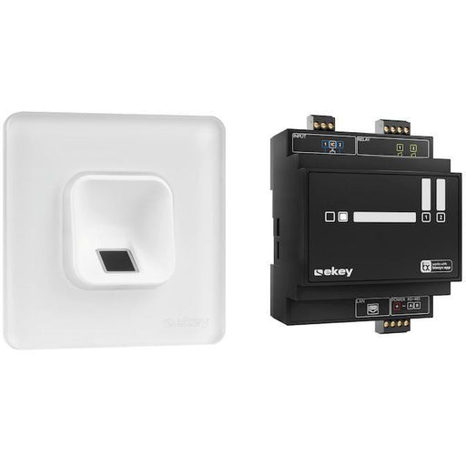 Ekey (AT) - Zutrittskontrollsystem Fingerprintset 203703 Unterputz, Glas, ws