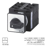 Eaton - Steuerschalter Umschalter T3 32A Einbau T3-5-8531/E rastend 0-Stellung