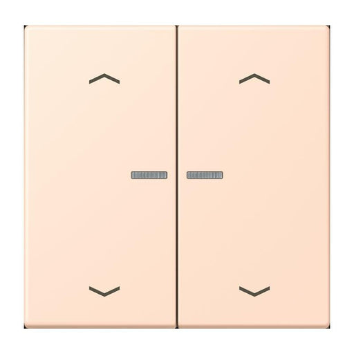 Jung - Bedienelement intelligent Taster mit Pfeilsymbolen BT LC 17102 P 228 rose pale