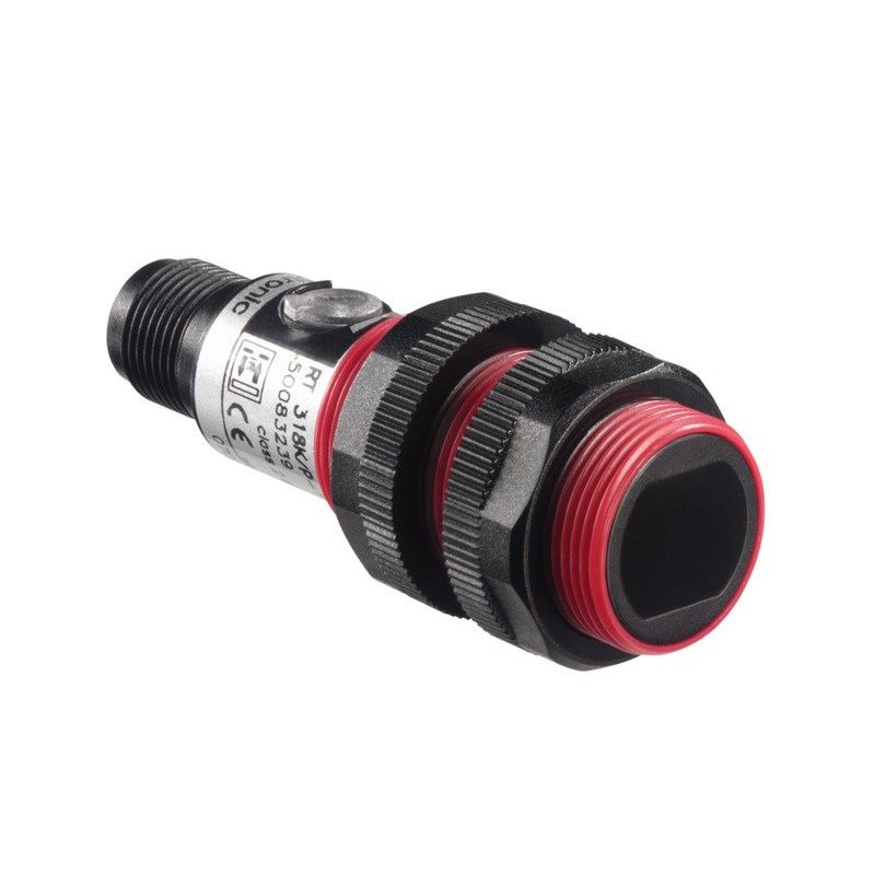 Leuze - Lichttaster mit Hintergrundausblendung Taster HRTR 318K/66-120-S12 Hintergrundausbl. − 1 Stück